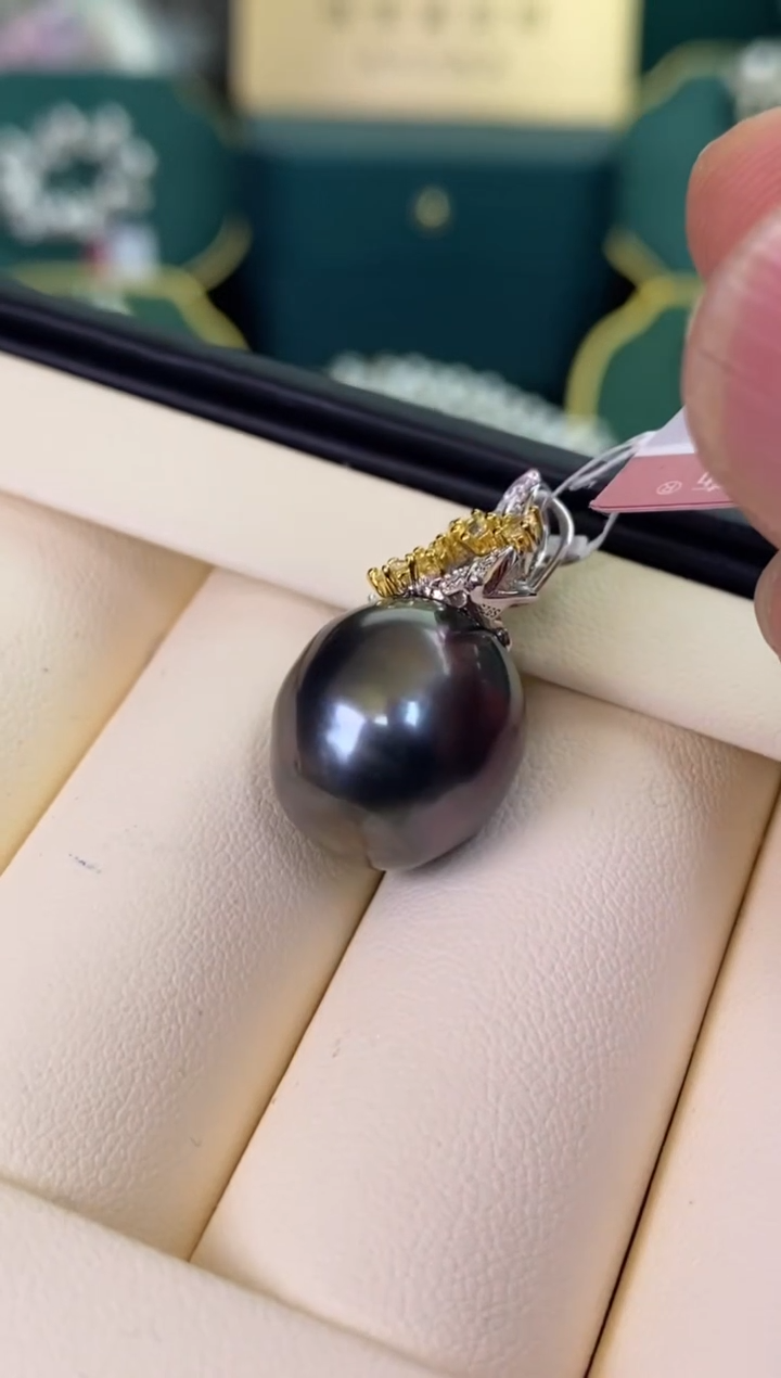 【闪购商品】海水珍珠颈饰银S925镶嵌1