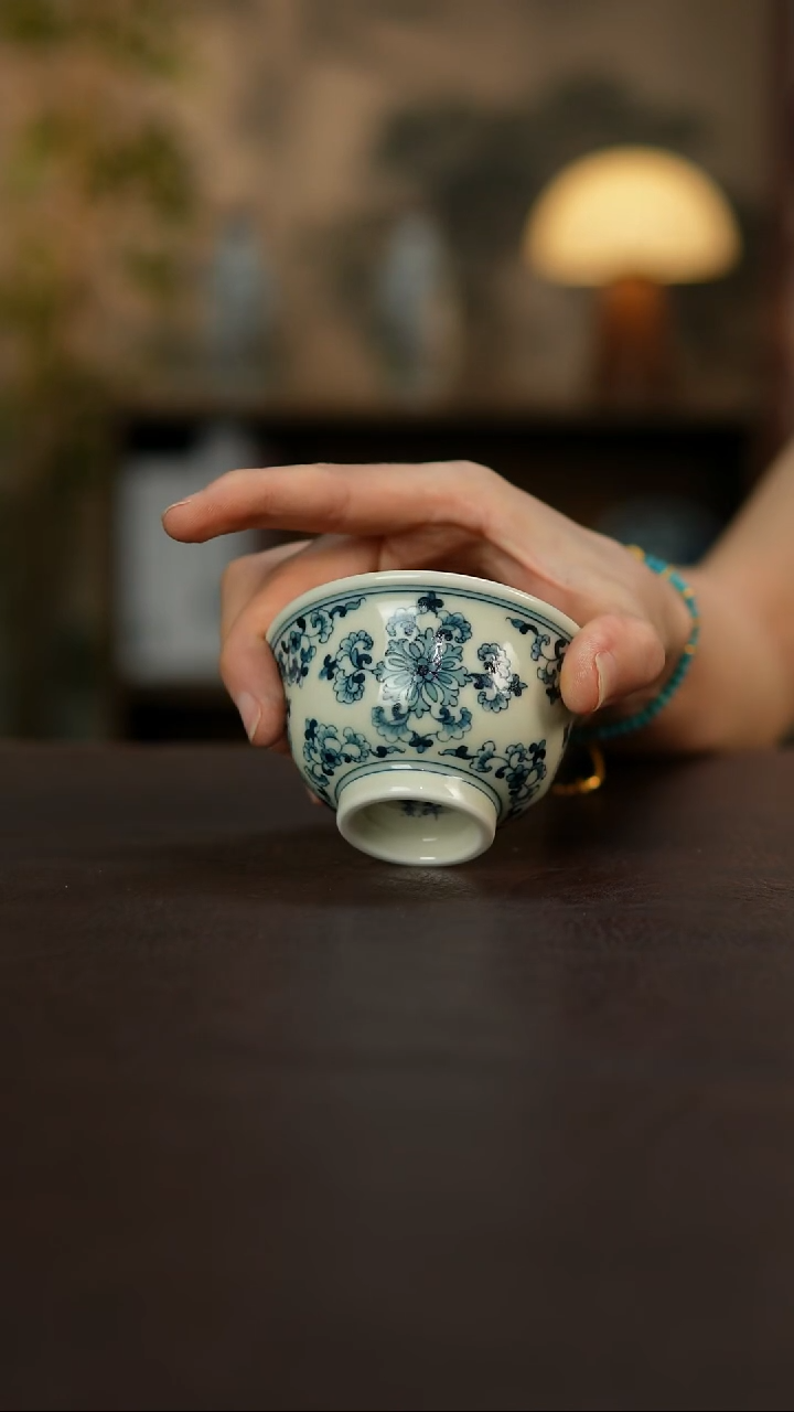 杯景德镇陶瓷杯碗柴烧多人
