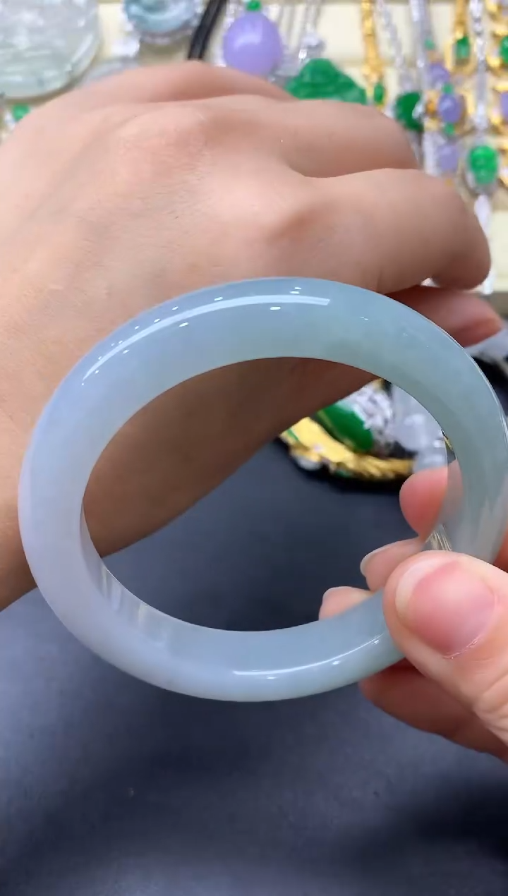 未镶嵌手镯翡翠521-中国好珍宝