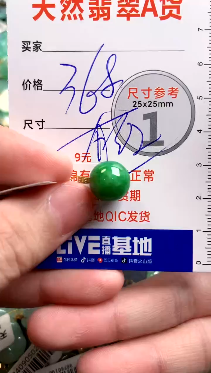 【闪购商品】翡翠颈饰18K金镶嵌1034305274