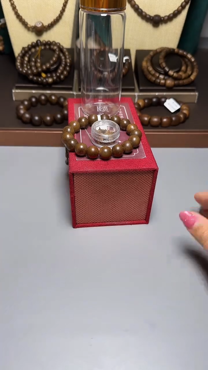 沉香芽庄黄奇1.2圆珠单圈