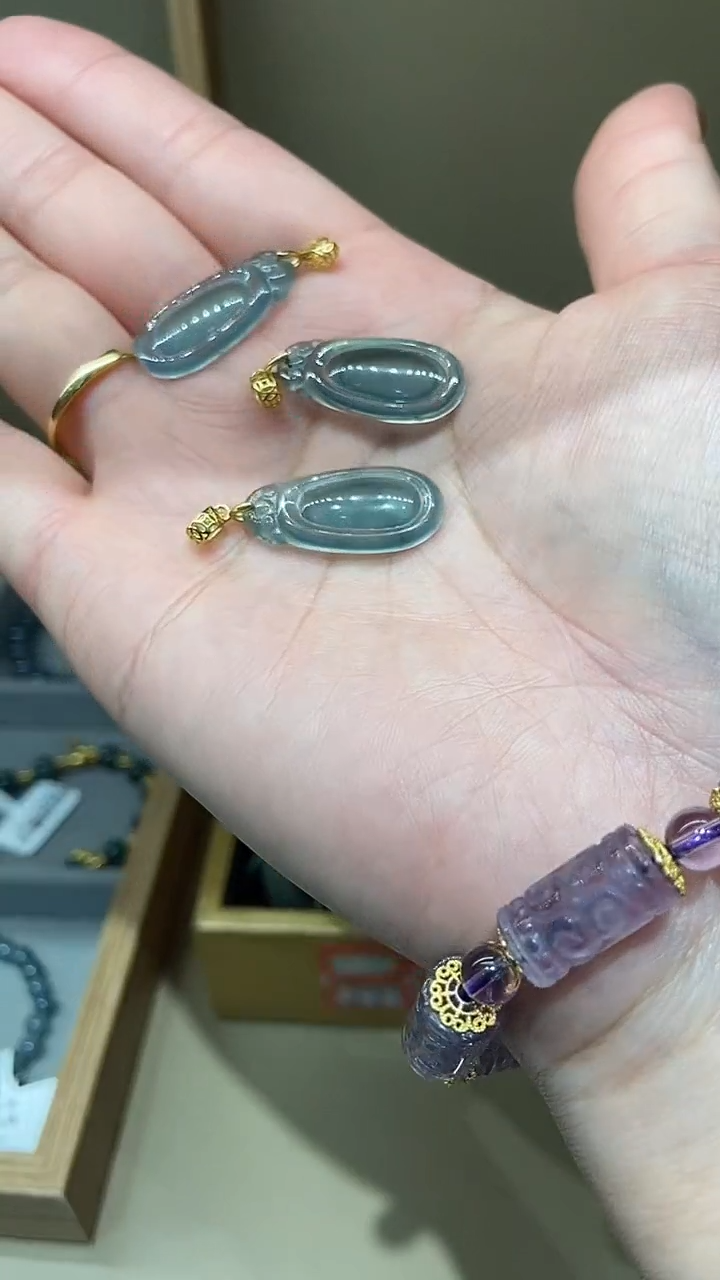 颈饰未镶嵌翡翠30102466ydy 翡翠吊坠