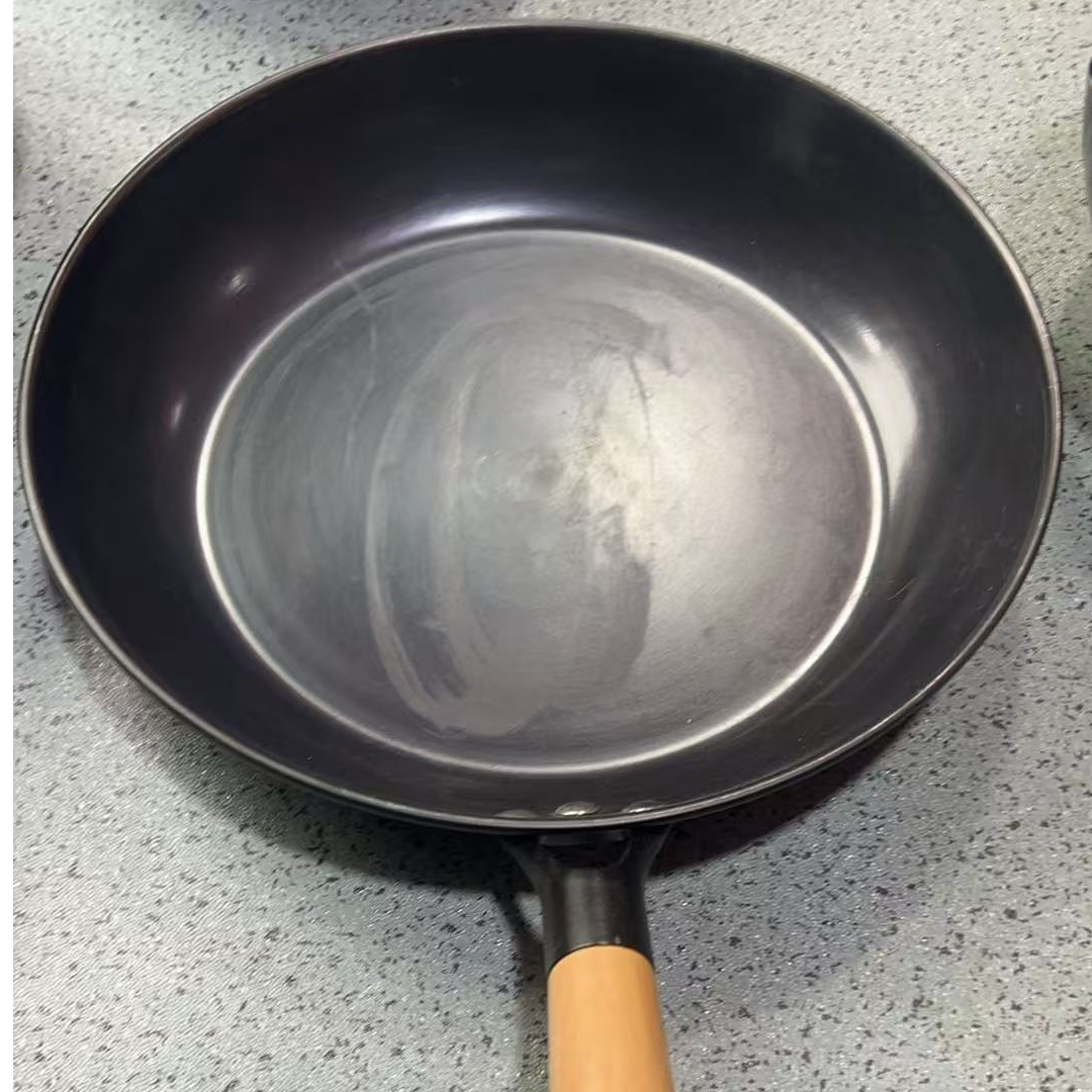 30cm氮化平底小煎锅2号（样品锅微瑕疵）