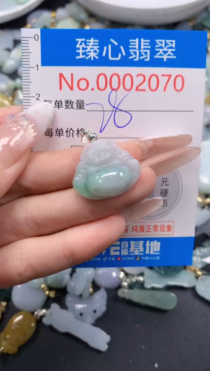 翡翠未镶嵌吊坠(不含链)2070
