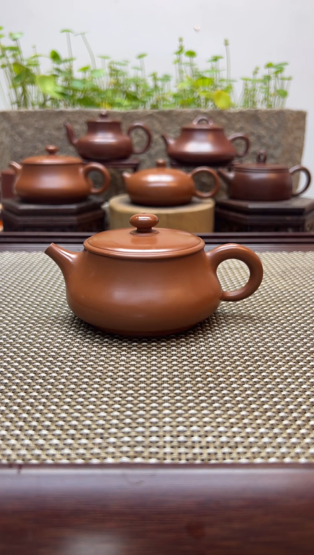 【闪购商品】朱泥茶壶原矿全手工  A271 150cc