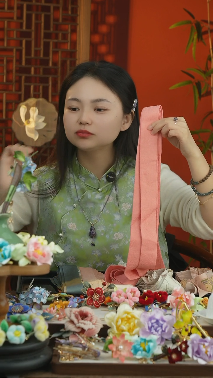 刺绣闪购纯手工非遗国风饰品