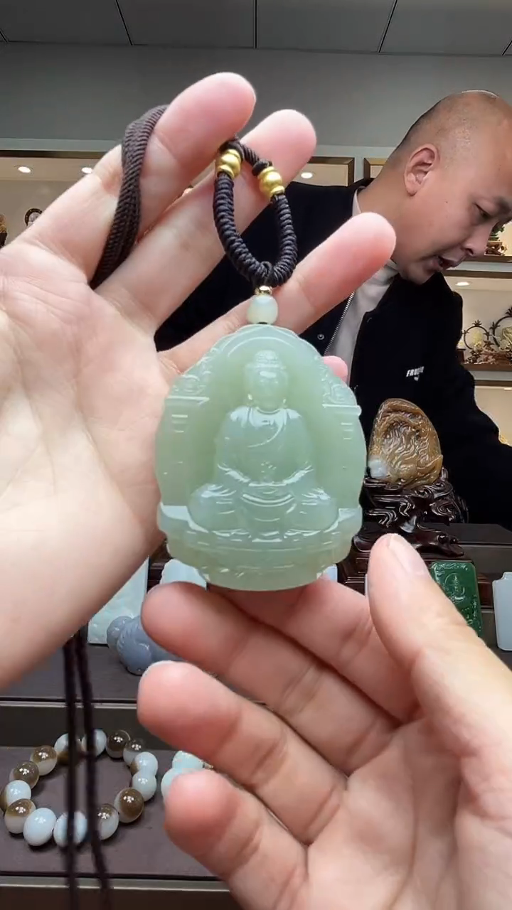 【闪购商品】和田玉挂件未镶嵌苏