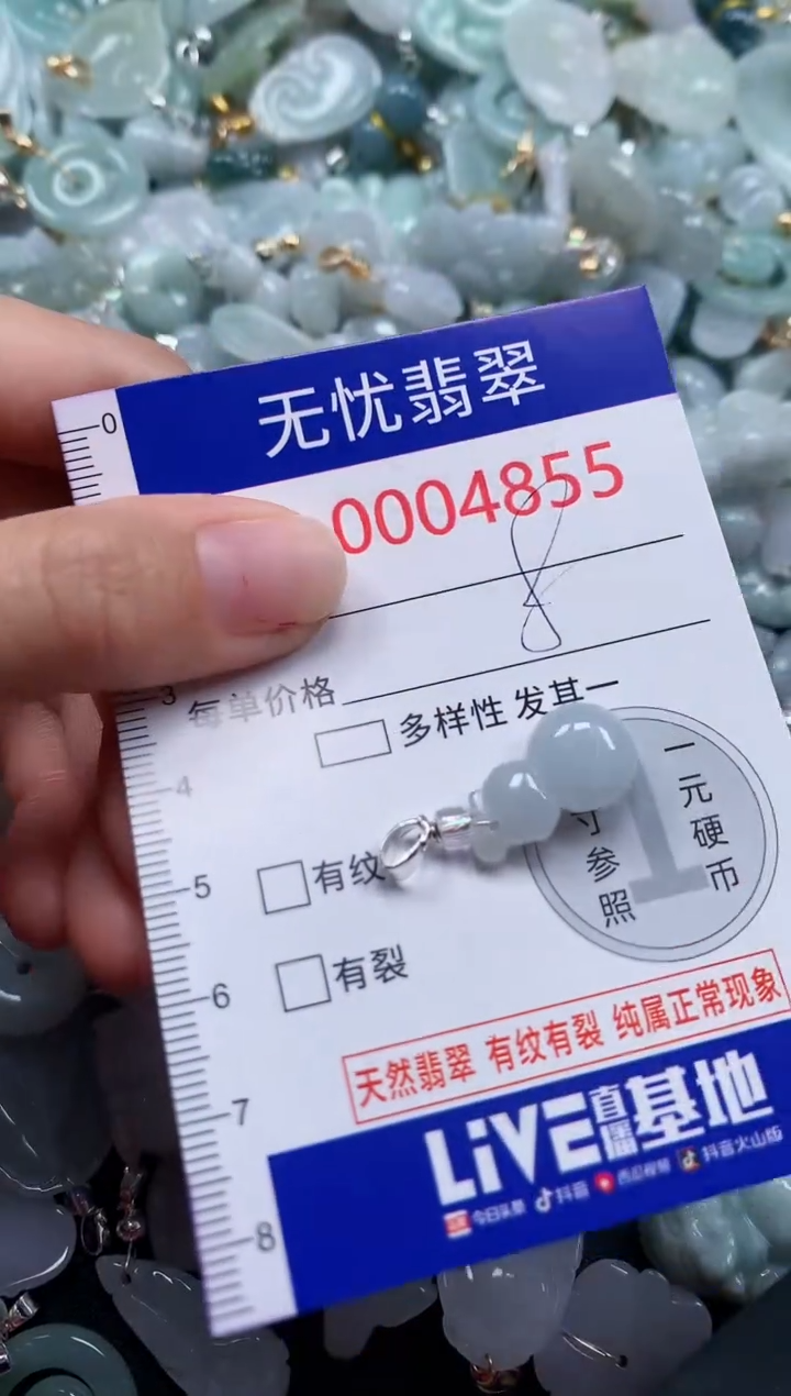 颈饰未镶嵌翡翠4855