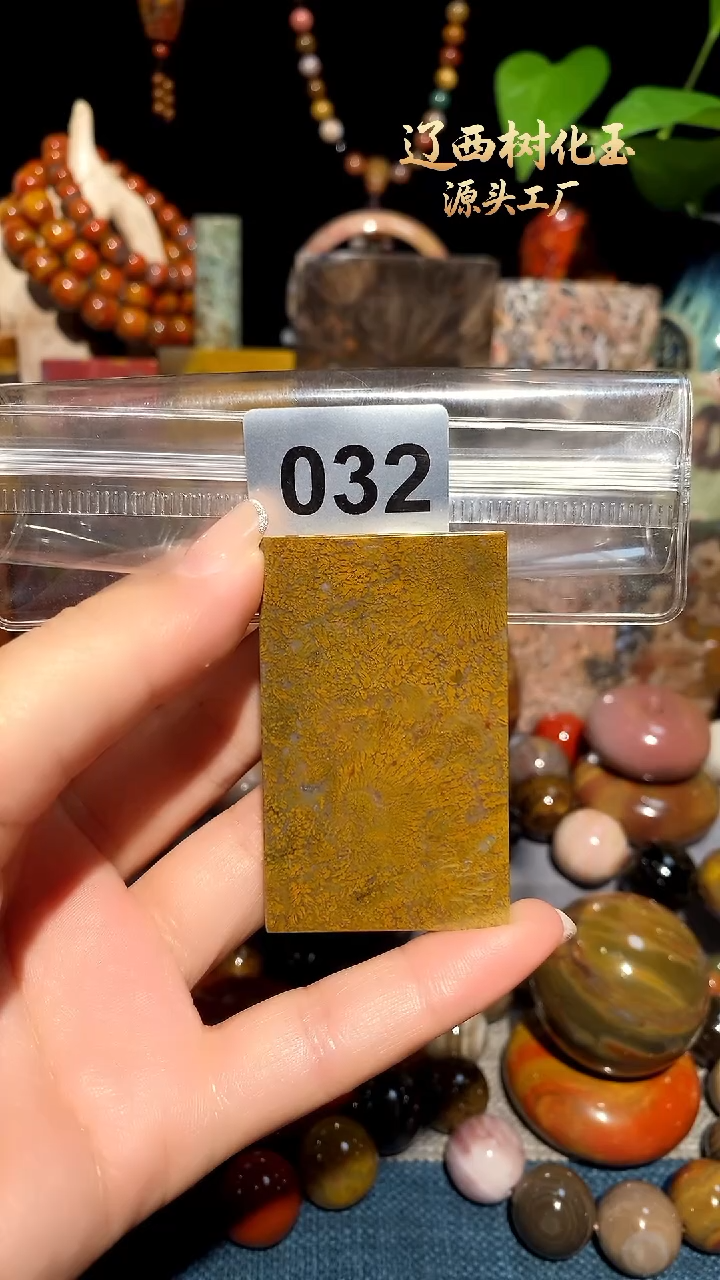 未镶嵌-硅化玉天然北票硅化玉吊坠