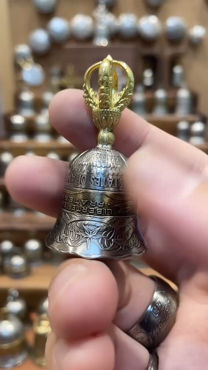 马****功金刚杵半美元袋鼠铃铛