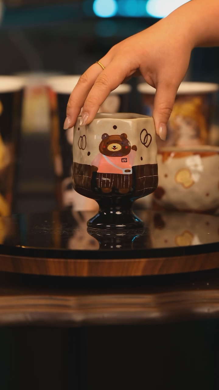 【闪购商品】摆件景德镇釉下彩绘设计师款陶瓷