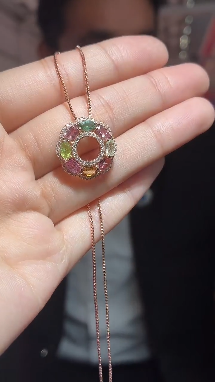 银S925镶嵌其他碧玺（扎德严选）