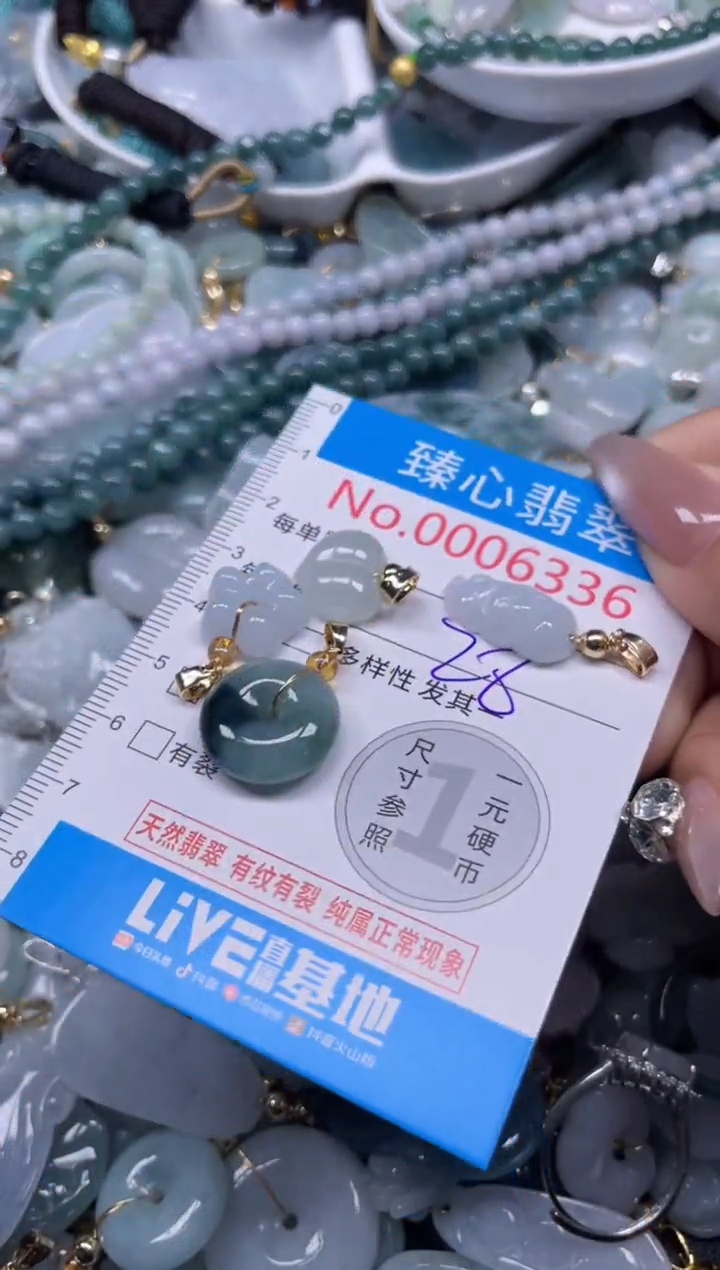 颈饰未镶嵌翡翠6336