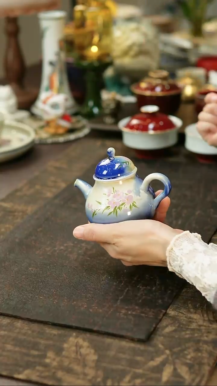 景德镇陶瓷杯碗柴烧多人