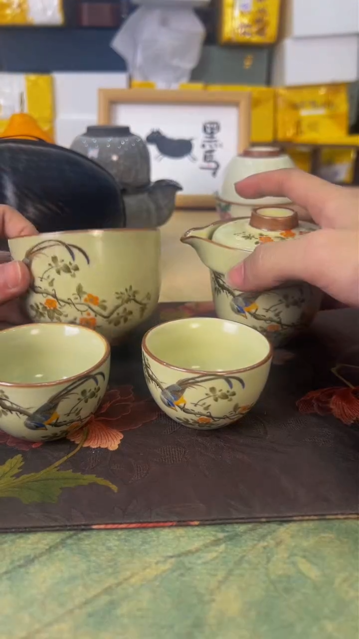 【闪购商品】旅行茶具炸炸炸炸咋