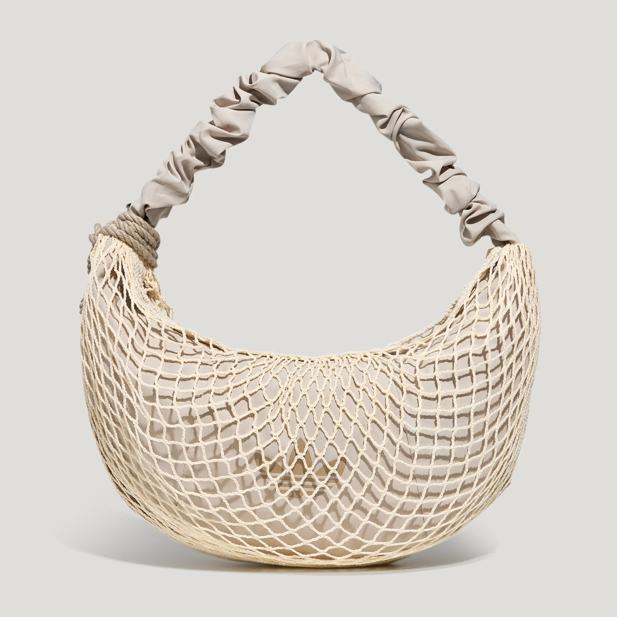 Adidas CROCHET CB BAG 度假风编织感休闲斜挎单肩包 LE3250