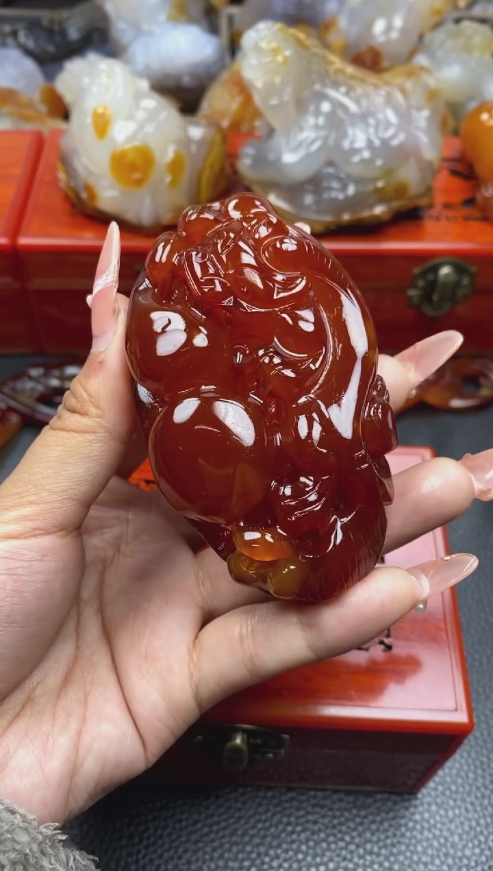 【闪购商品】玛瑙/玉髓手把未镶嵌00