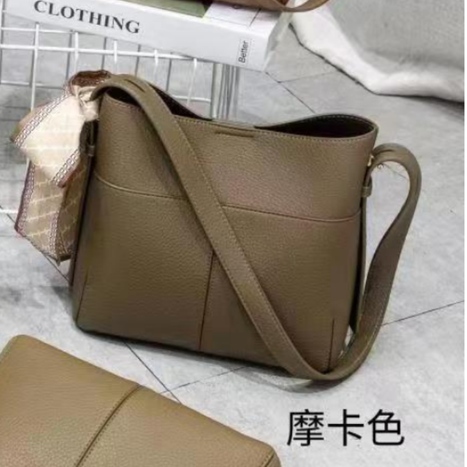 【TY】SKL-2885-摩卡色 轻奢高级韩版单肩潮流时尚简约女包