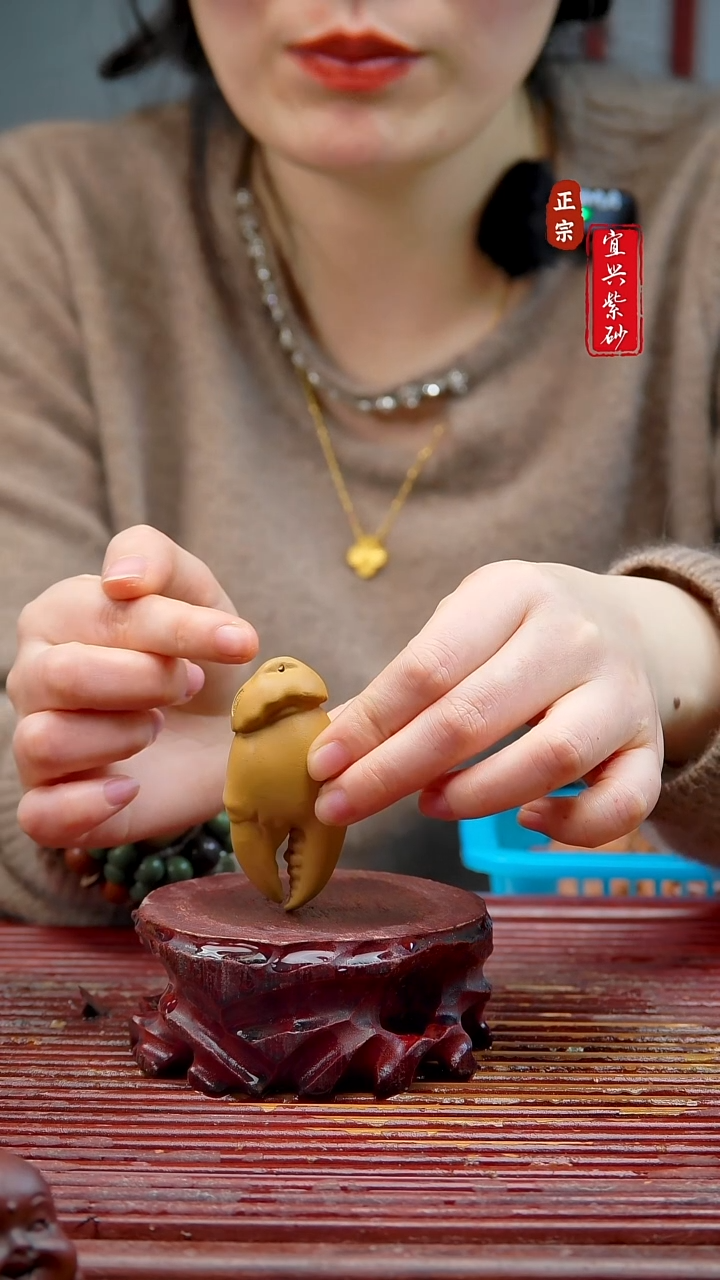 紫砂茶宠宜兴紫砂茶宠摆件