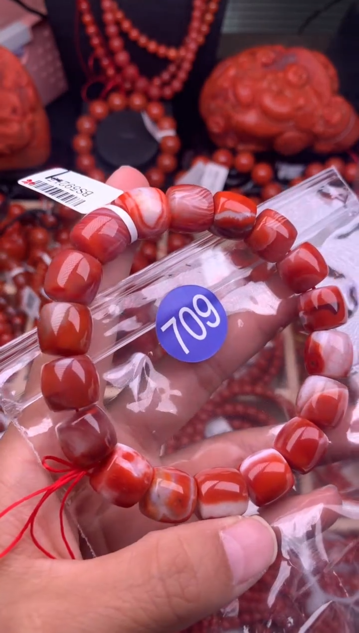 【闪购商品】南红玛瑙珠宝奇石未镶嵌709-12