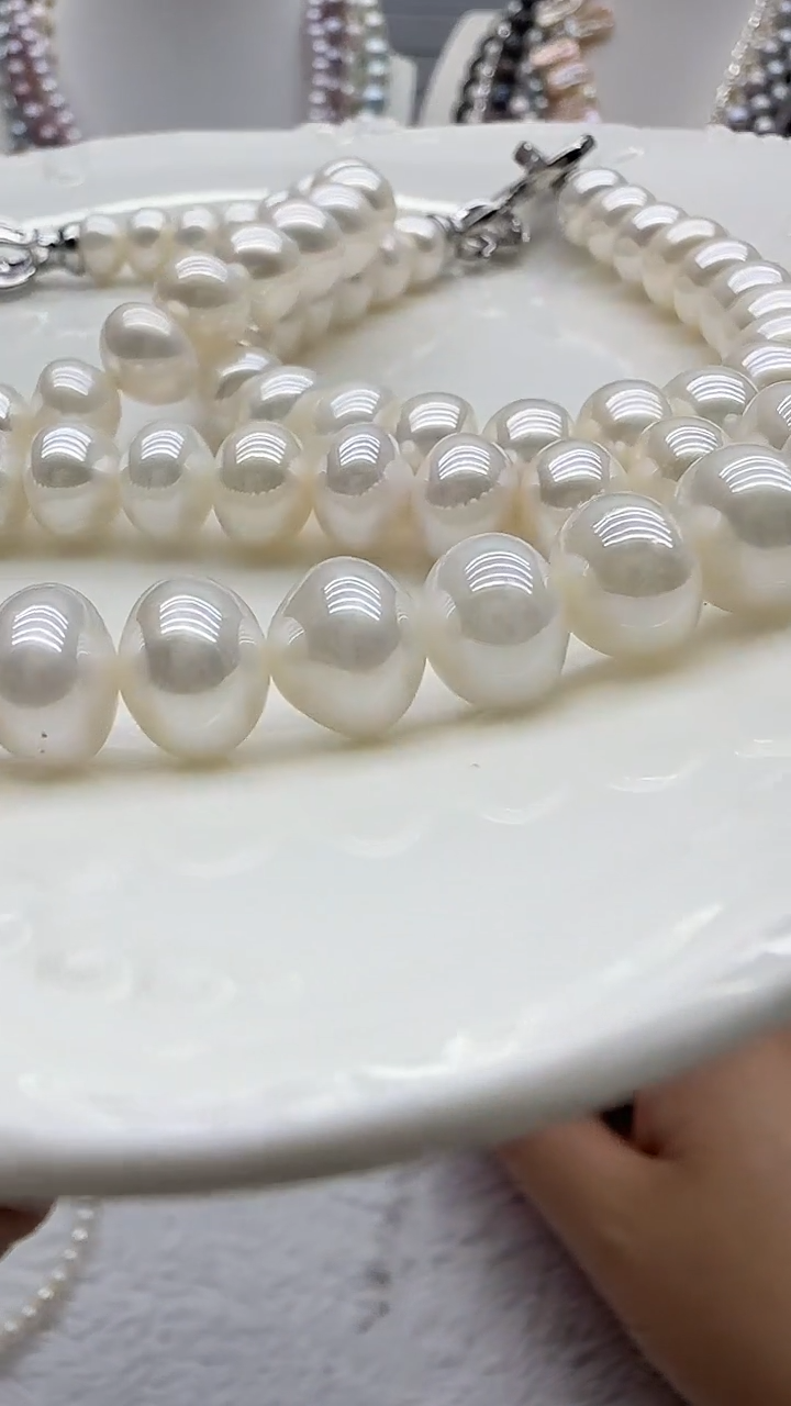 淡水珍珠未镶嵌套链9