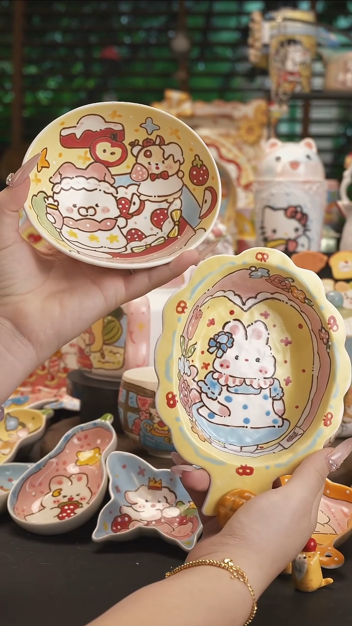 被****?【原创设计】景德镇手绘陶瓷