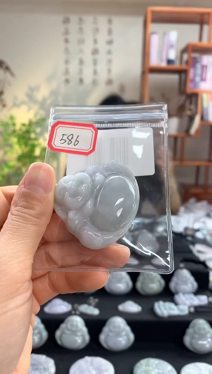 【闪购商品】翡翠颈饰未镶嵌佛公586