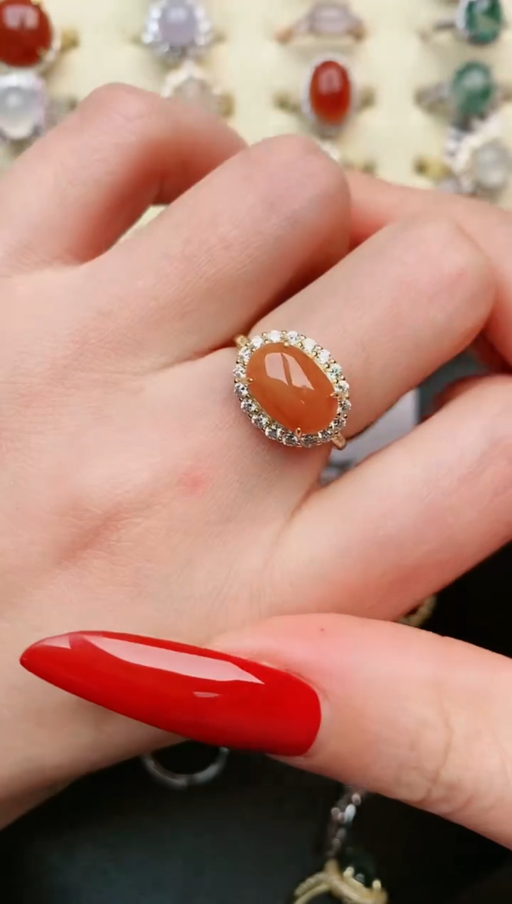 【闪购商品】翡翠戒指银S925镶嵌.....