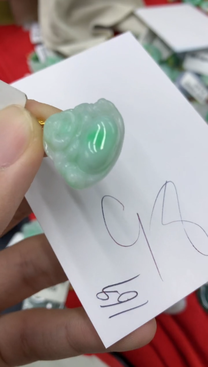 【闪购商品】翡翠颈饰18K金镶嵌号链接111111111