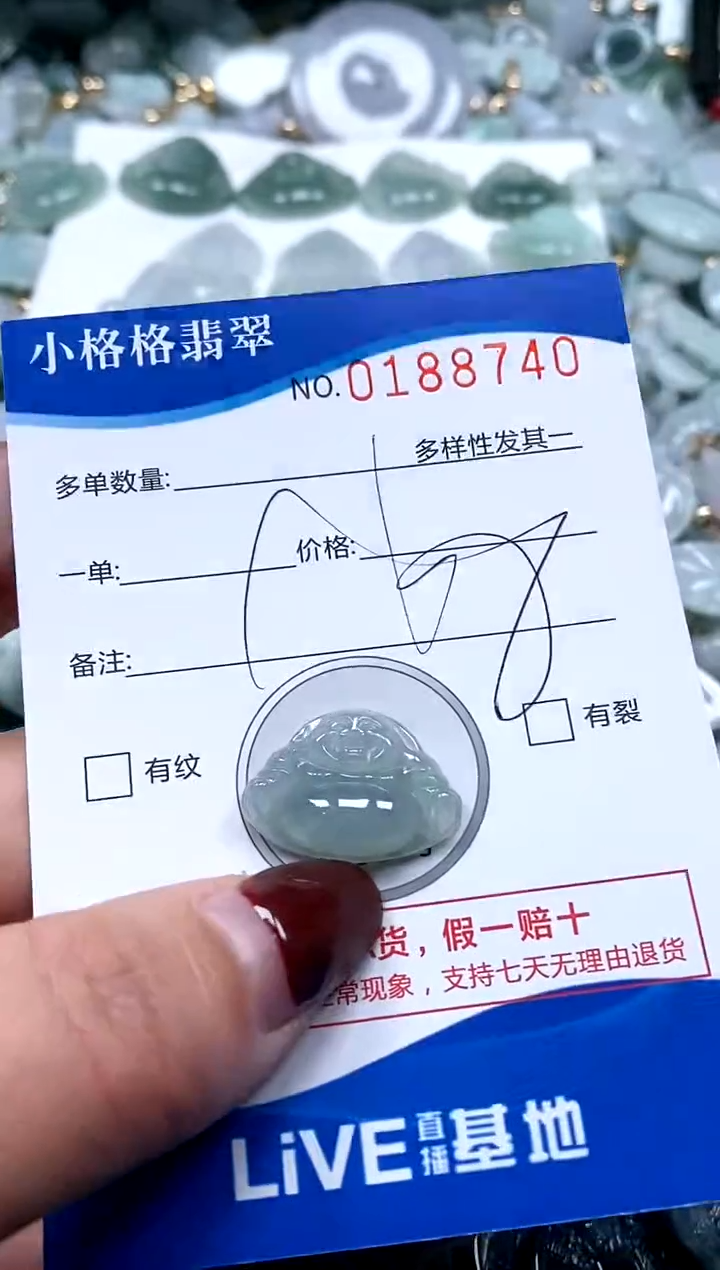 【闪购商品】翡翠颈饰未镶嵌闪购商品0188740