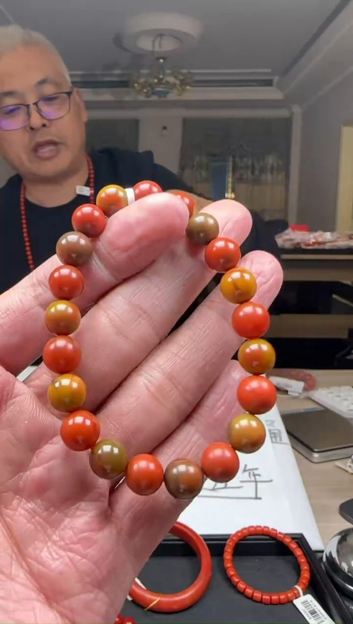 【闪购商品】南红玛瑙包浆手串9mm未镶嵌多样性发一件