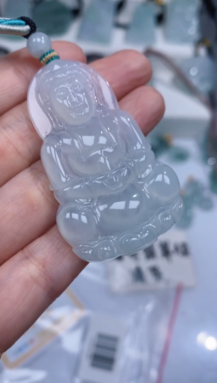 颈饰未镶嵌翡翠吊坠