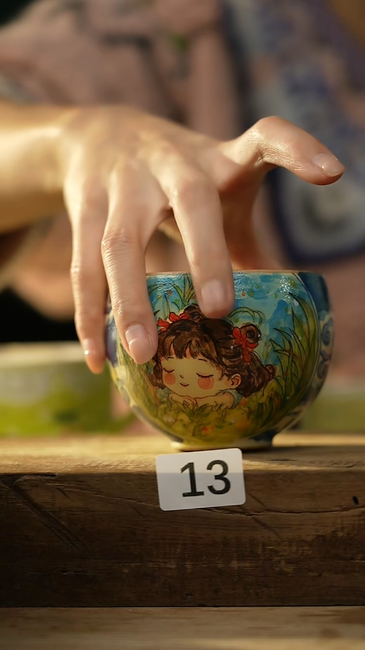 【闪购商品】瓷片新品！设计师手作款柴烧动物系列 迷糊