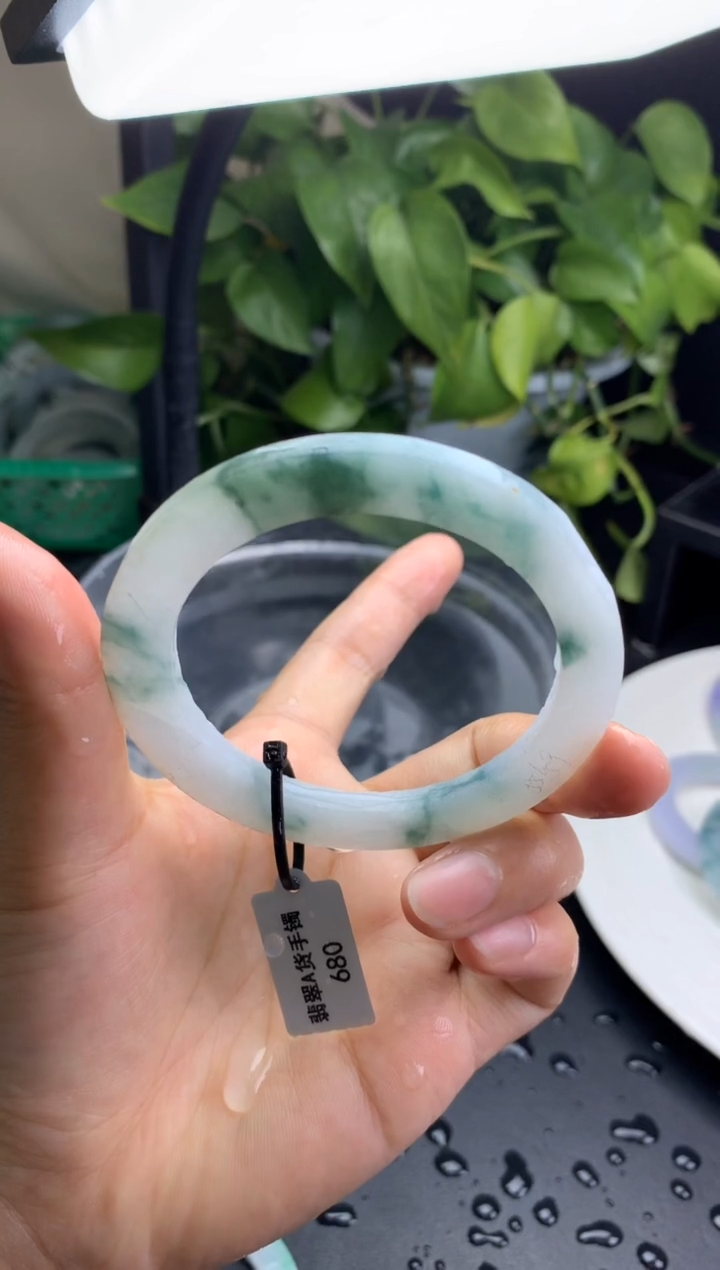 【闪购商品】定制翡翠定制翡翠手镯未镶嵌55-59