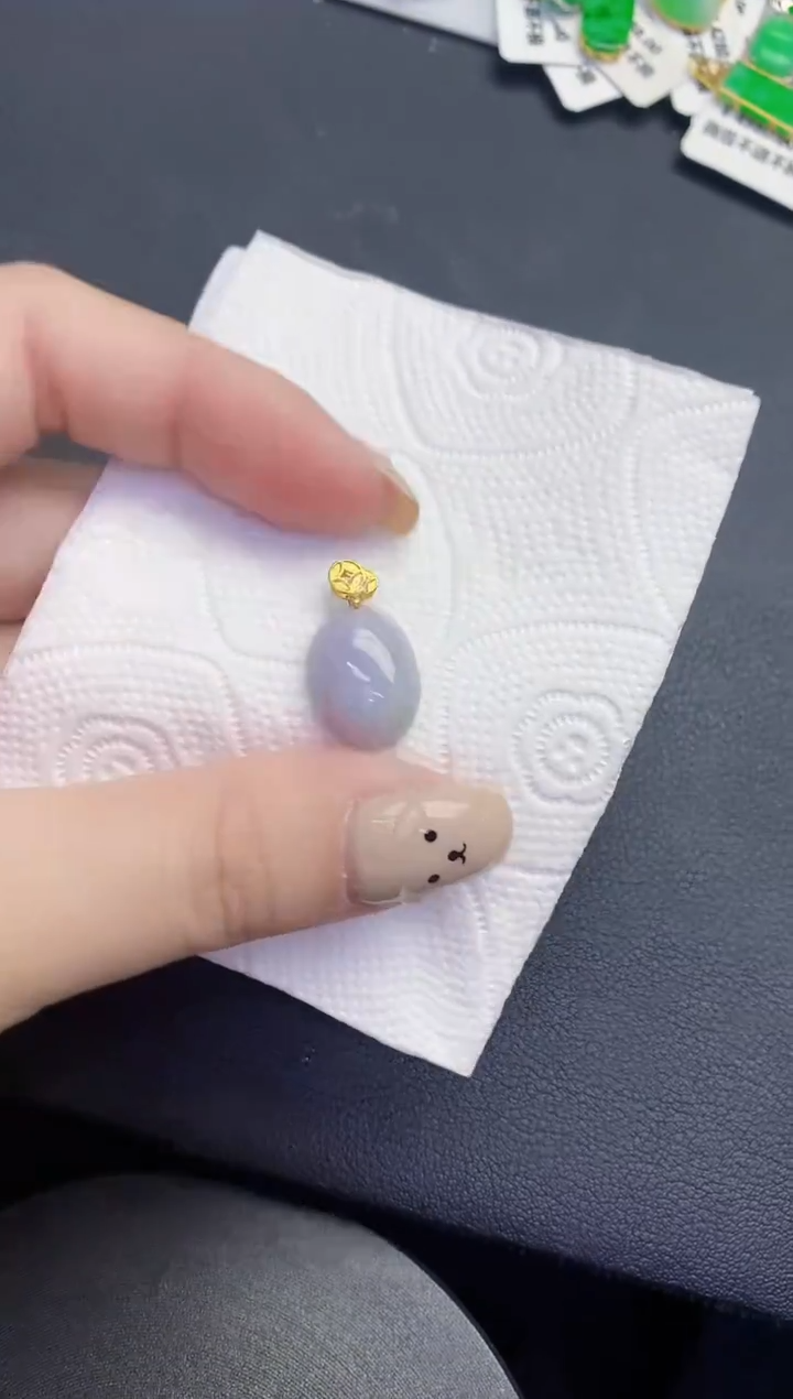 颈饰未镶嵌翡翠缅甸天然翡翠A货1