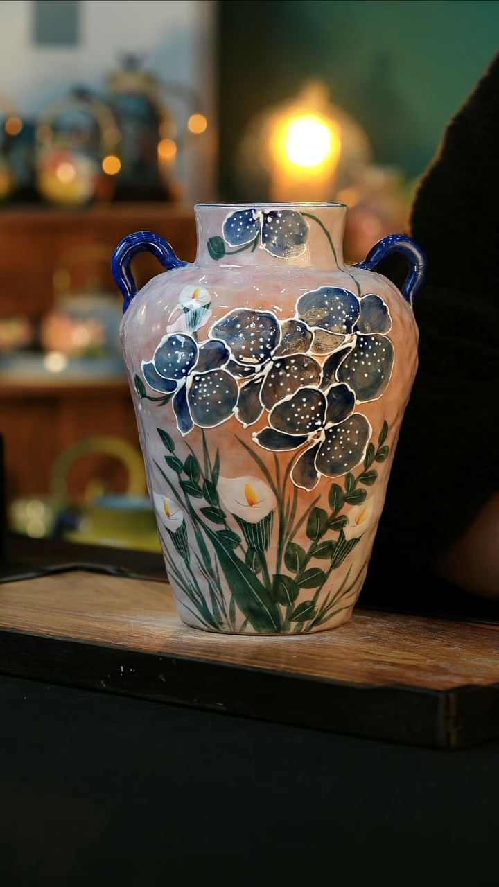 【闪购商品】杯手绘心瓷陶瓷浮力