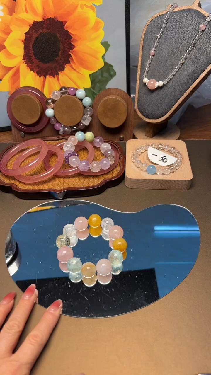 未镶嵌手串水晶1