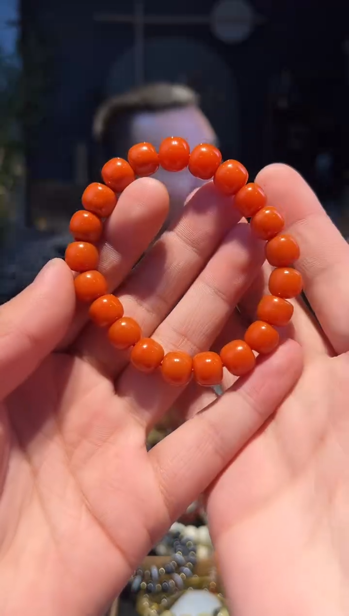 【闪购商品】南红玛瑙手串未镶嵌10+