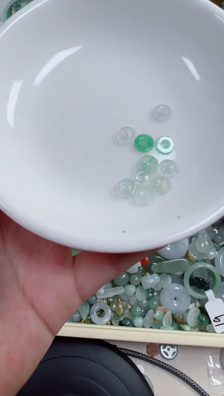 翡翠裸石452号链接，A货翡翠