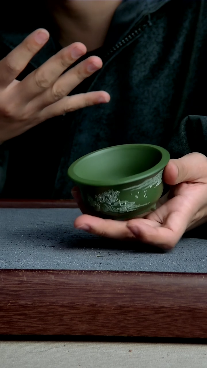 紫砂花盆7.5*3.5内径尺寸