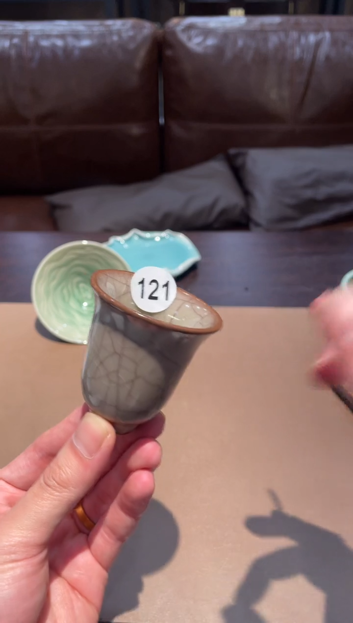 121窑承青瓷传哥闻香杯