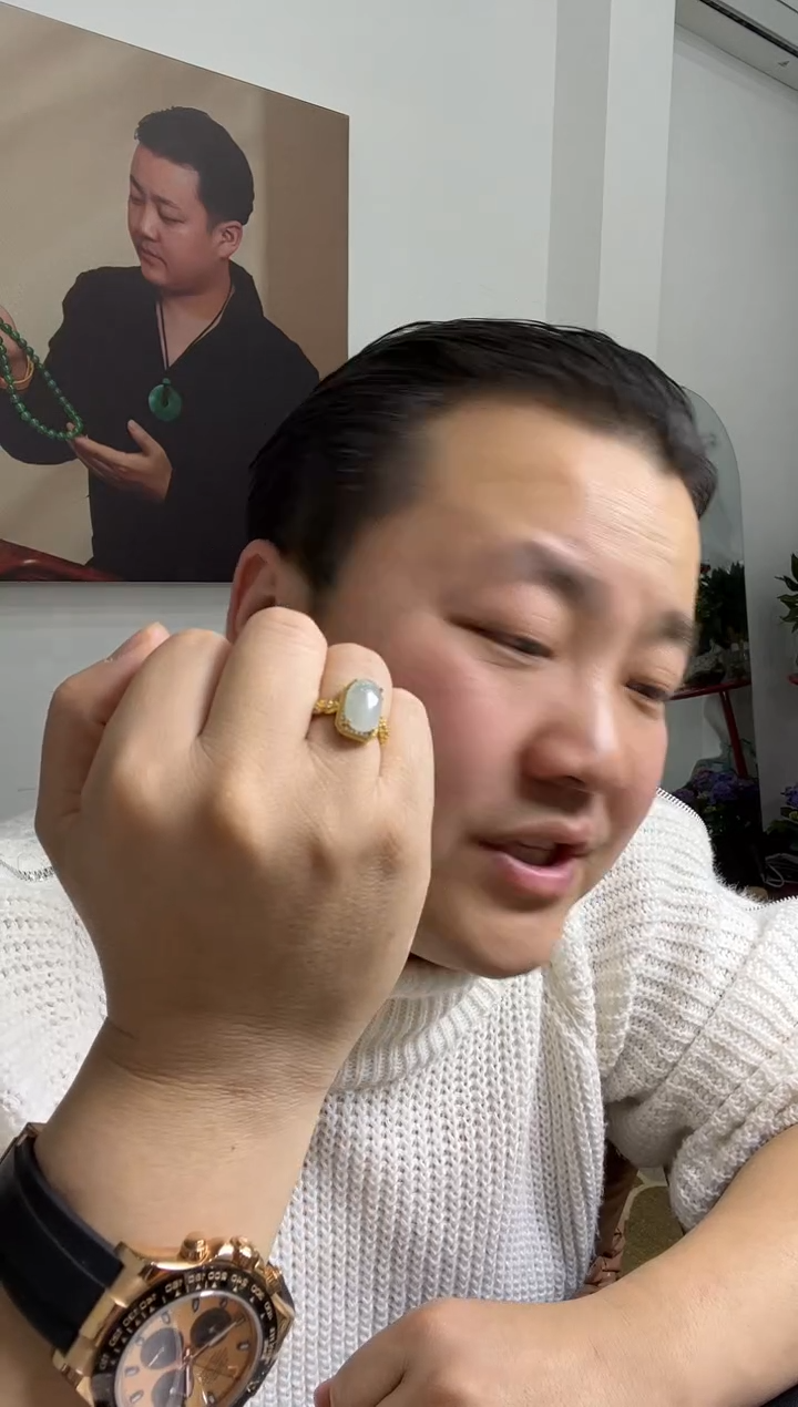 【闪购商品】翡翠戒指未镶嵌戒指