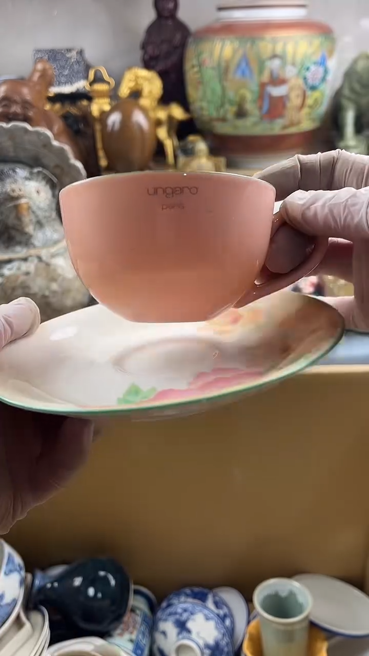 瓷片英歌瓷器满28包邮