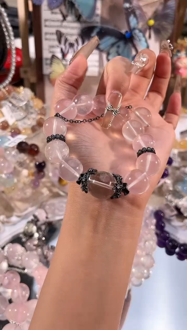 【闪购商品】水晶手链未镶嵌多样性发货颜色微差发其一