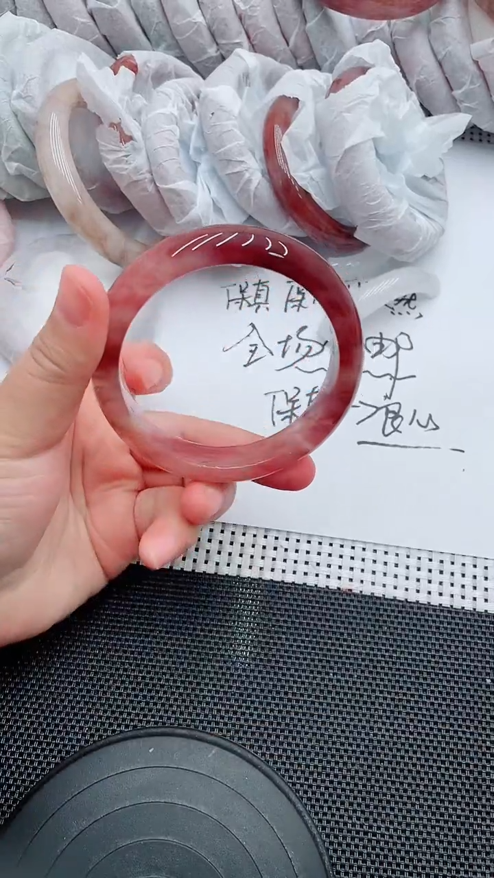 未镶嵌手镯石英质玉60-64-65