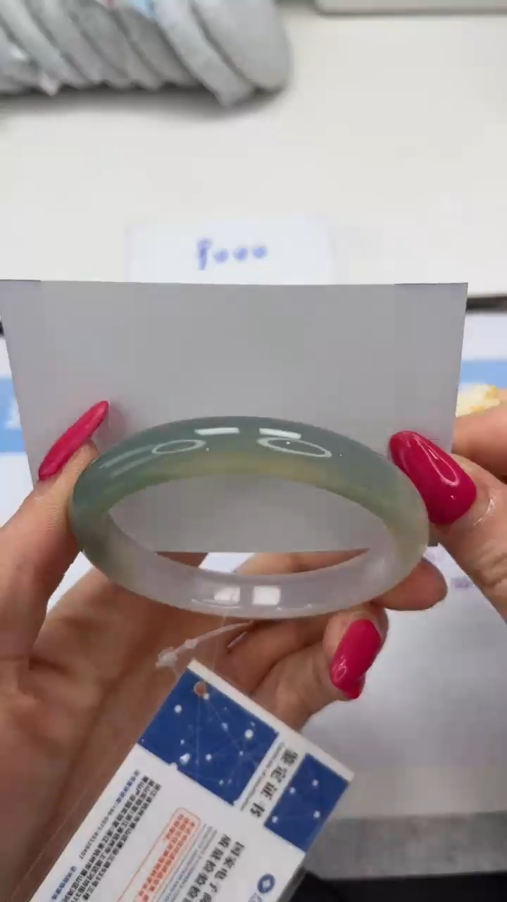 未镶嵌手镯石英质玉V198-58.5