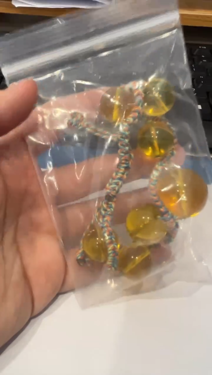 【闪购商品】蓝珀手链未镶嵌蓝珀手串
