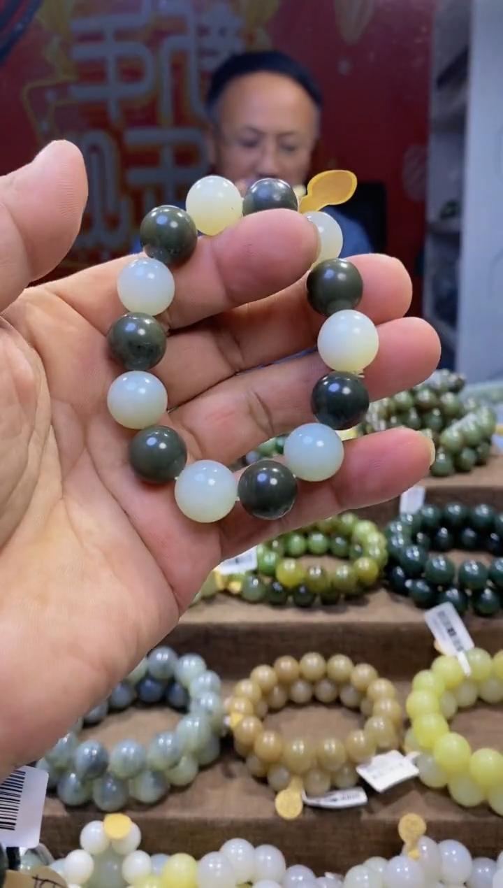 【闪购商品】和田玉（糖玉）手链未镶嵌、
