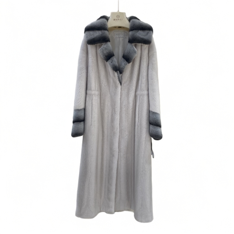 时尚高端貂皮DM24-067紫罗兰+青子蓝