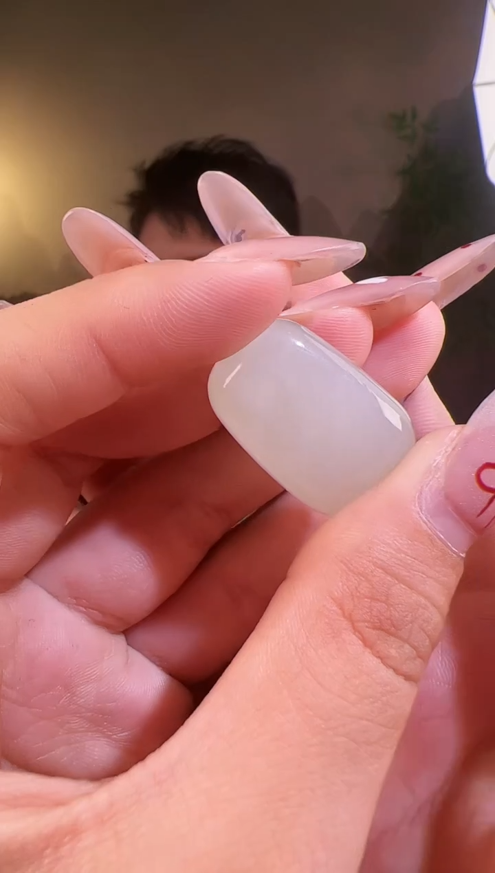 【闪购商品】和田玉颈饰未镶嵌cp无事牌